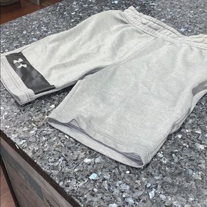 Under Armour grey sweat shorts
